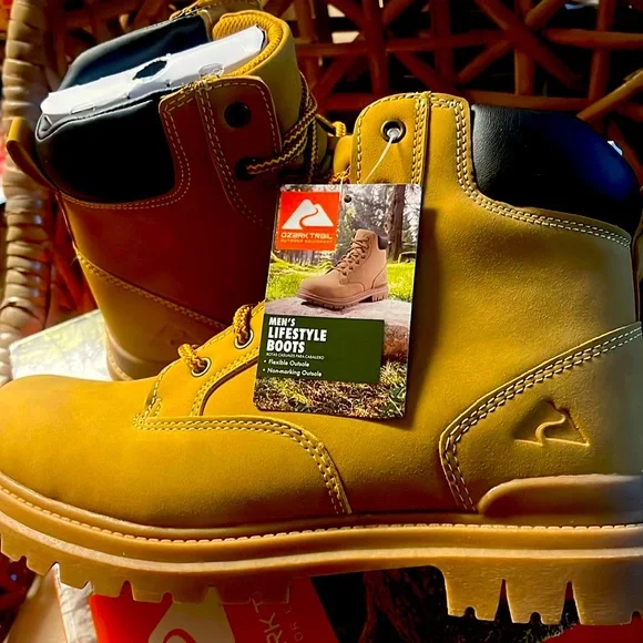 New Ozark Trail Troy II Mens Hiking Boots 9 NWB s-l1200.png main image 3